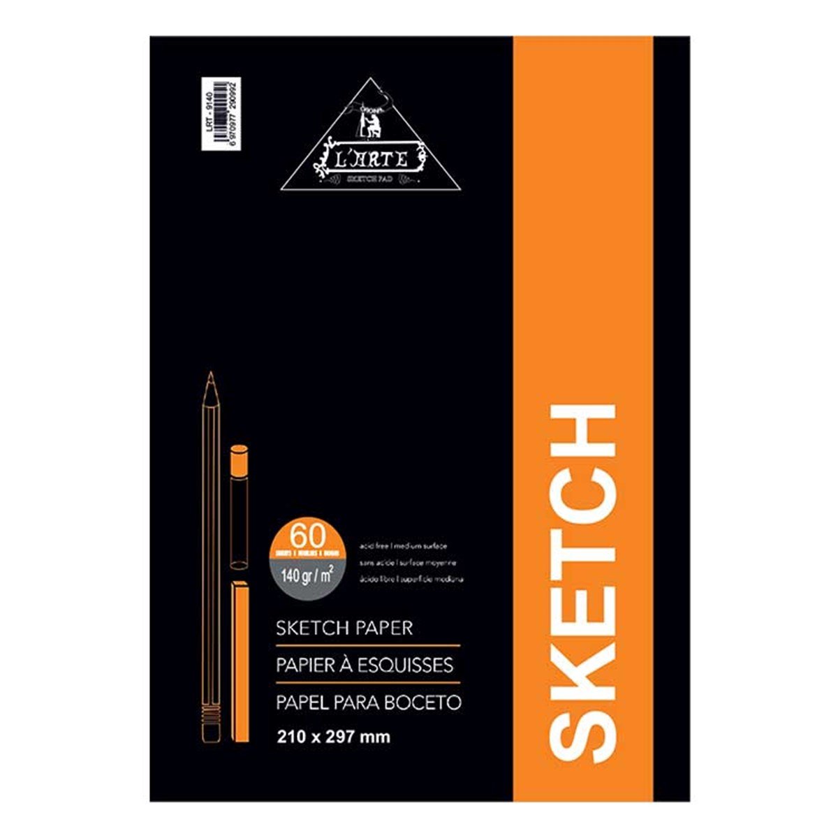 Sketch Book A4 140gr 60ypResim DefteriLarte