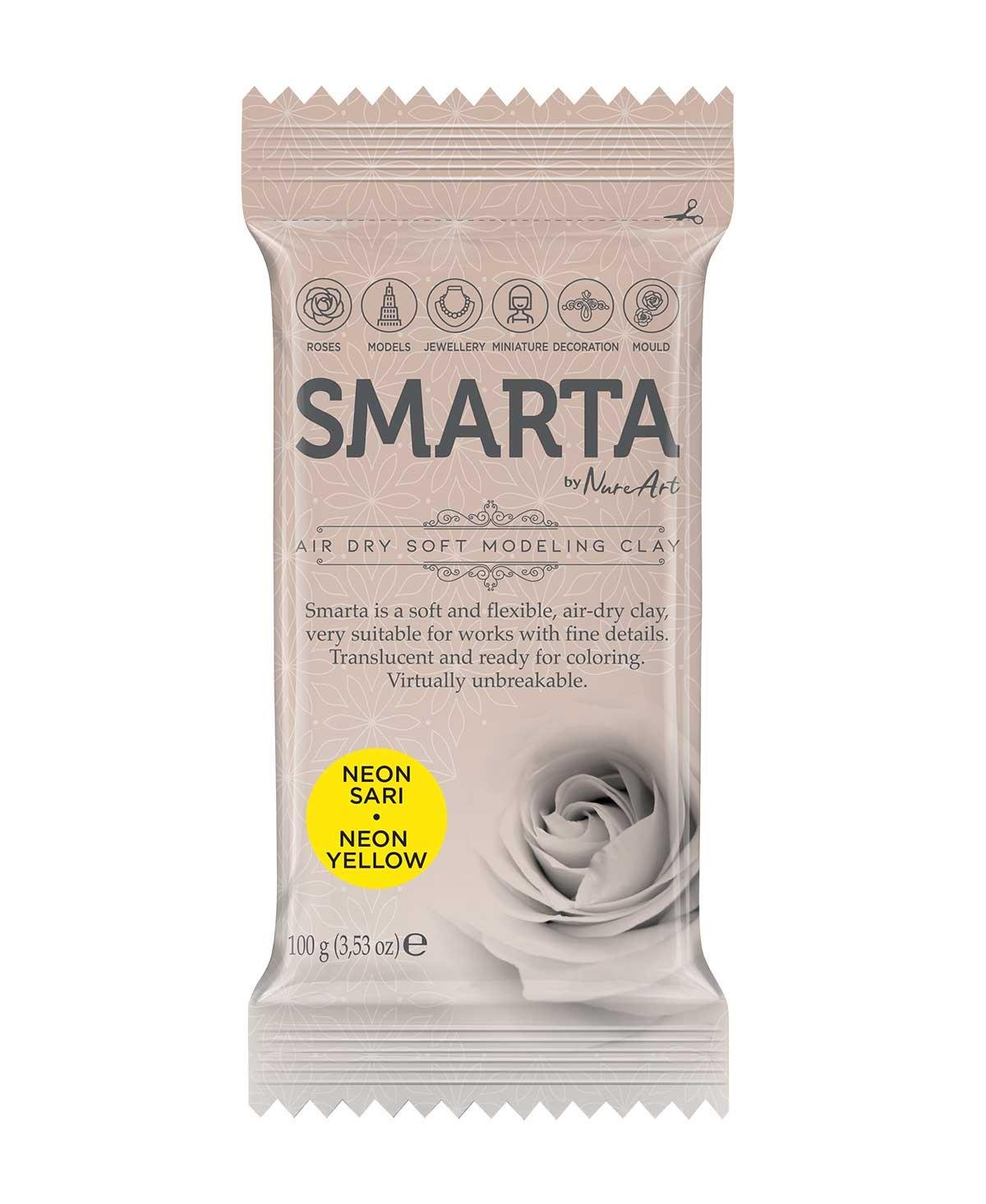 Smarta Modelleme Hamuru Neon Sarı 100grSmarta Modelleme Hamuru Neon Sarı 100grKil ve HamurlarSmarta