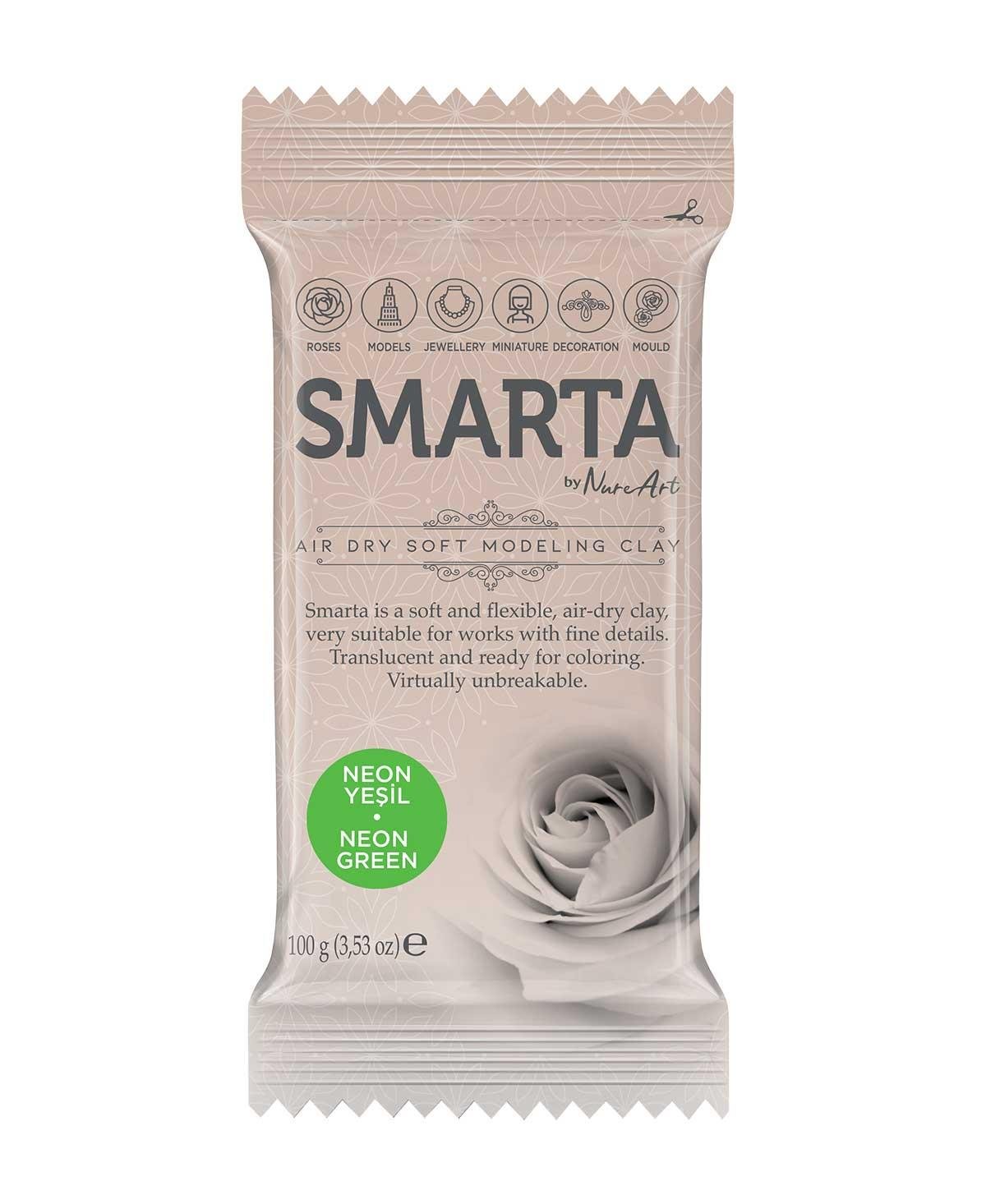 Smarta Modelleme Hamuru Neon Yeşil 100grSmarta Modelleme Hamuru Neon Yeşil 100grKil ve HamurlarSmarta