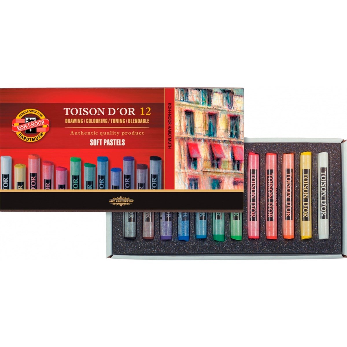 Koh-i Noor8500/15Koh I Noor Toison D'or Soft 12'li Pastel Boya