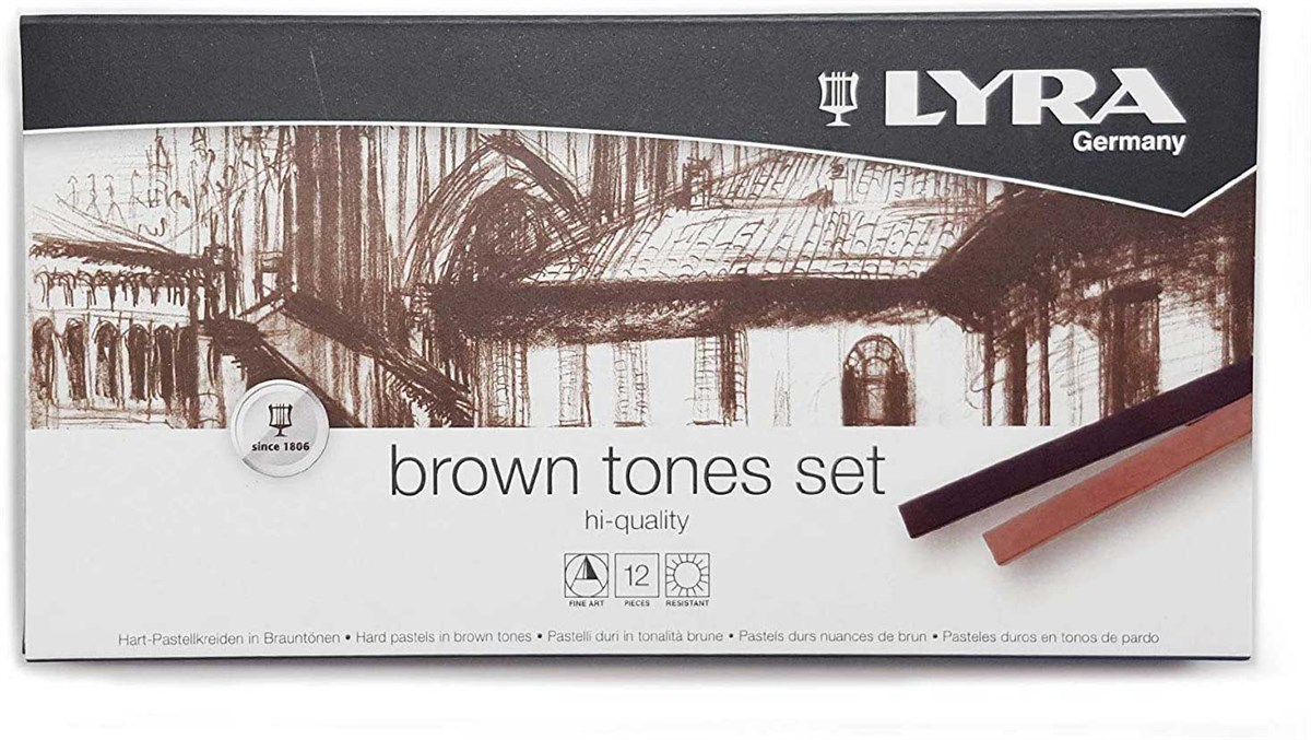 Lyra5641121Lyra Brown Tones Set 12li Kahverengi Tonlar
