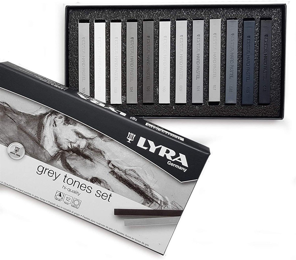 Lyra5641122Lyra Grey Tones Set 12li Gri Tonlar
