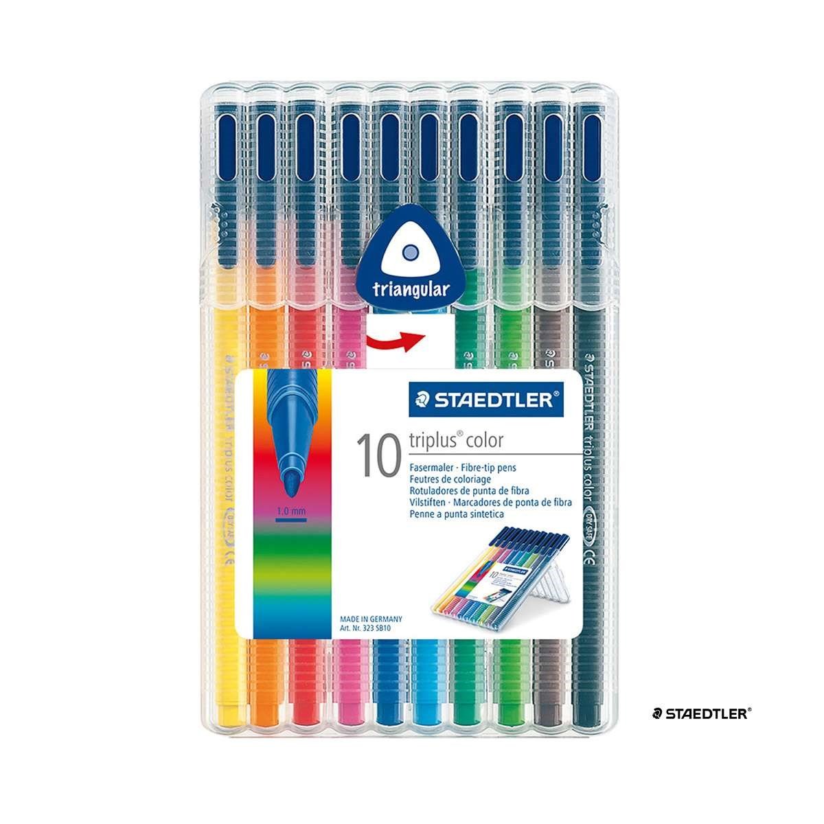Staedtler Triplus Fiber Uç Kalem 10 Renk