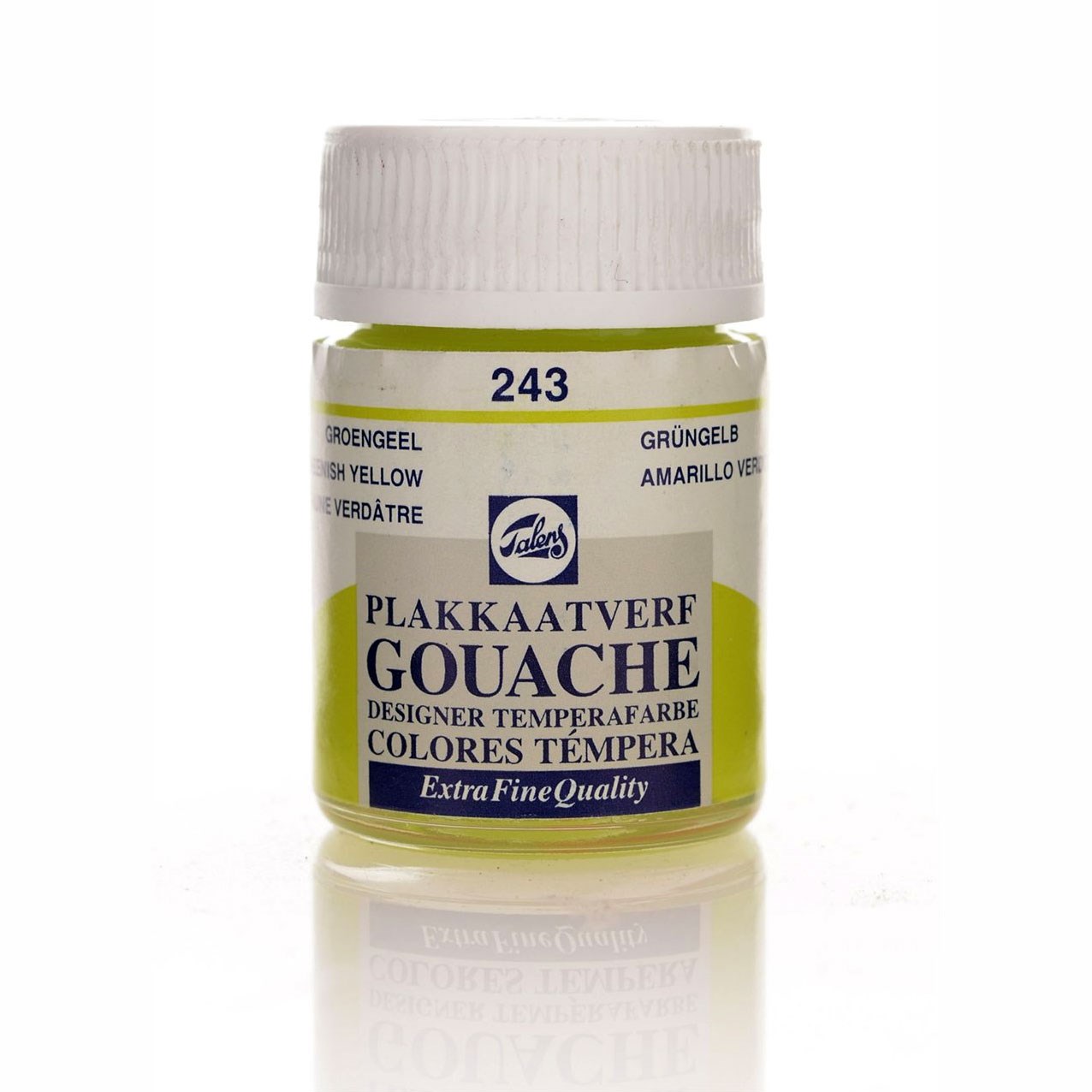 Talens Guaj Boya 16ml 243 Greenish YellowTalens Guaj Boya 16ml ŞişeGuaj BoyaTalens