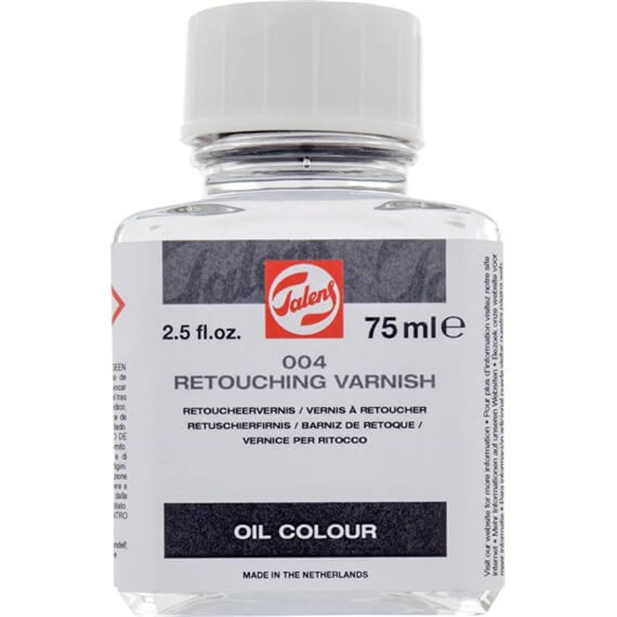 Talens Retouching Varnish 004 75ML (RÖTÜŞ VERNİĞİ)Yardımcı MalzemelerTalens