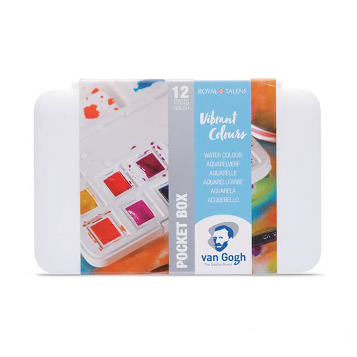 Talens Van Gogh Vibrant Suluboya Seti 12 Renk - Fırça HediyeliTalens Van Gogh Vibrant Suluboya Seti 12 Renk - Fırça HediyeliSulu Boya SetleriVan Gogh