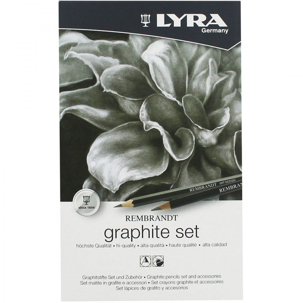 LyraL2051111Lyra Rembrandt Graphite Dereceli Kalem Seti