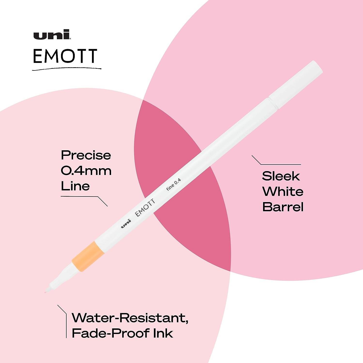 Uni Emott 0.4 Fine Akrilik Uçlu Kalem 5Li Şeker RenkUni Emott 0.4 Fine Akrilik Uçlu Kalem 5Li Şeker RenkMarker KalemUni-Ball