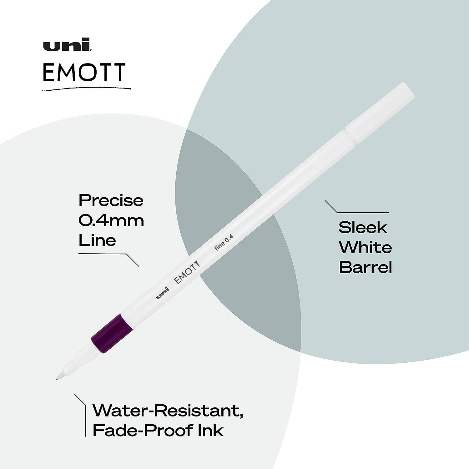 Uni Emott 0.4 Fine Akrilik Uçlu Kalem 5Li Vintage RenkUni Emott 0.4 Fine Akrilik Uçlu Kalem 5Li Vintage RenkMarker KalemUni-Ball