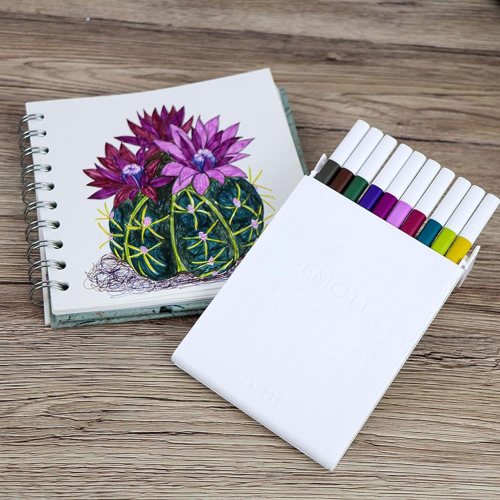 Uni Emott 0.4 Fine Akrilik Uçlu Kalem 10Lu K.Sakin RenkUni Emott 0.4 Fine Akrilik Uçlu Kalem 10Lu K.Sakin RenkMarker KalemUni-Ball