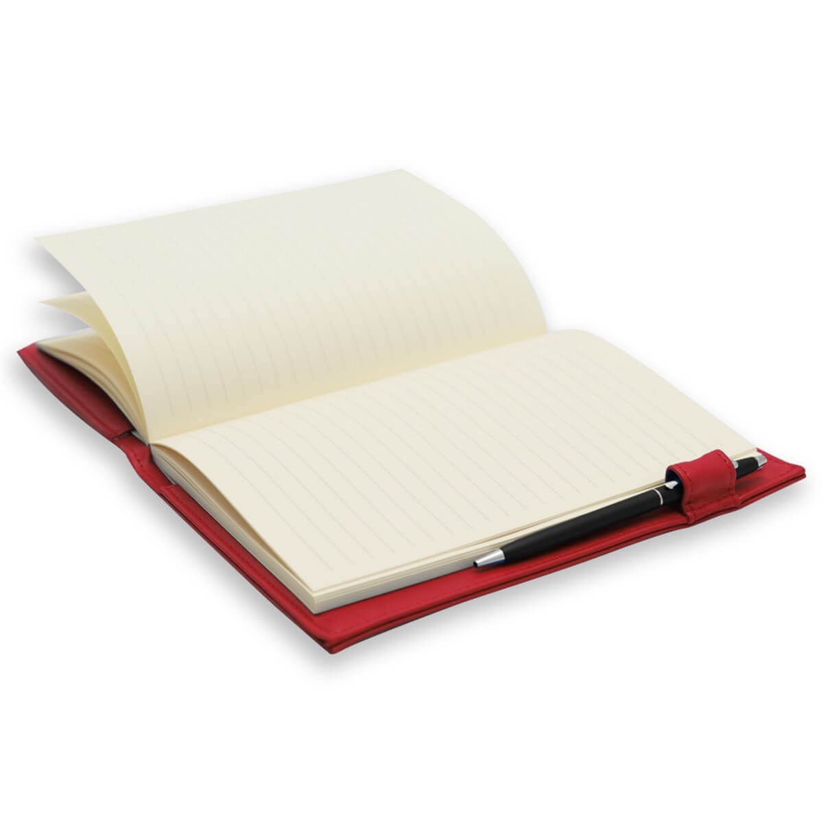 Victoria's Journals 10x17 Zipco Leatherette - KırmızıDefterVictoria's Journals