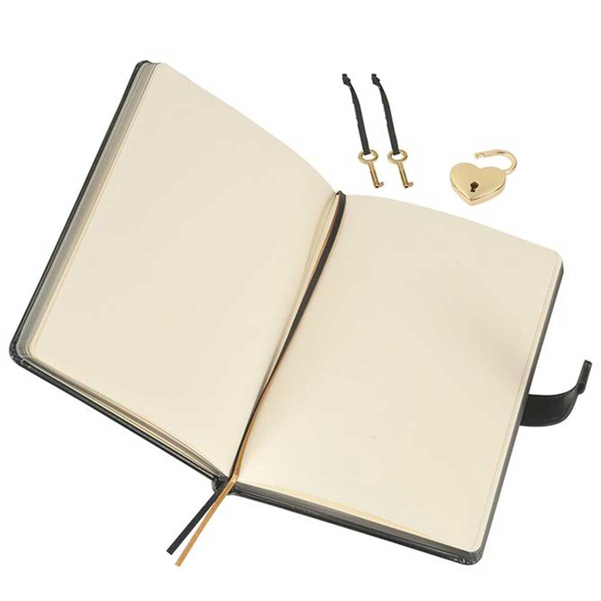 Victoria's Journals Hush Hush Kilitli Defter Metalik SiyahVictoria's Journals Hush Hush Kilitli Defter Metalik SiyahDefterVictoria's Journals