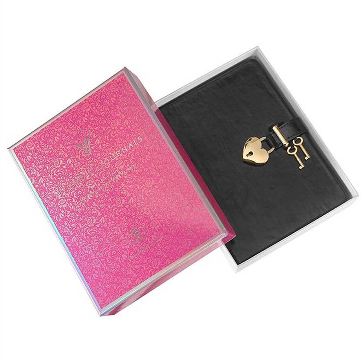 Victoria's Journals Hush Hush Kilitli Defter Metalik SiyahVictoria's Journals Hush Hush Kilitli Defter Metalik SiyahDefterVictoria's Journals