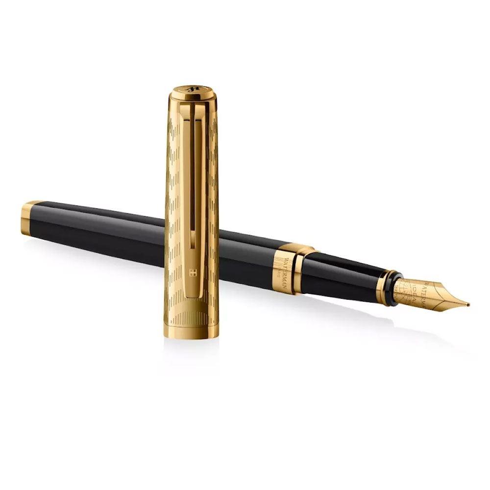 Waterman Exception OPERA Collection Dolma Kalem F Uç Deluxe Black Gold Trim 2225145Waterman Exception OPERA Collection Dolma Kalem F Uç Deluxe Black Gold Trim 2225145Dolma KalemWaterman
