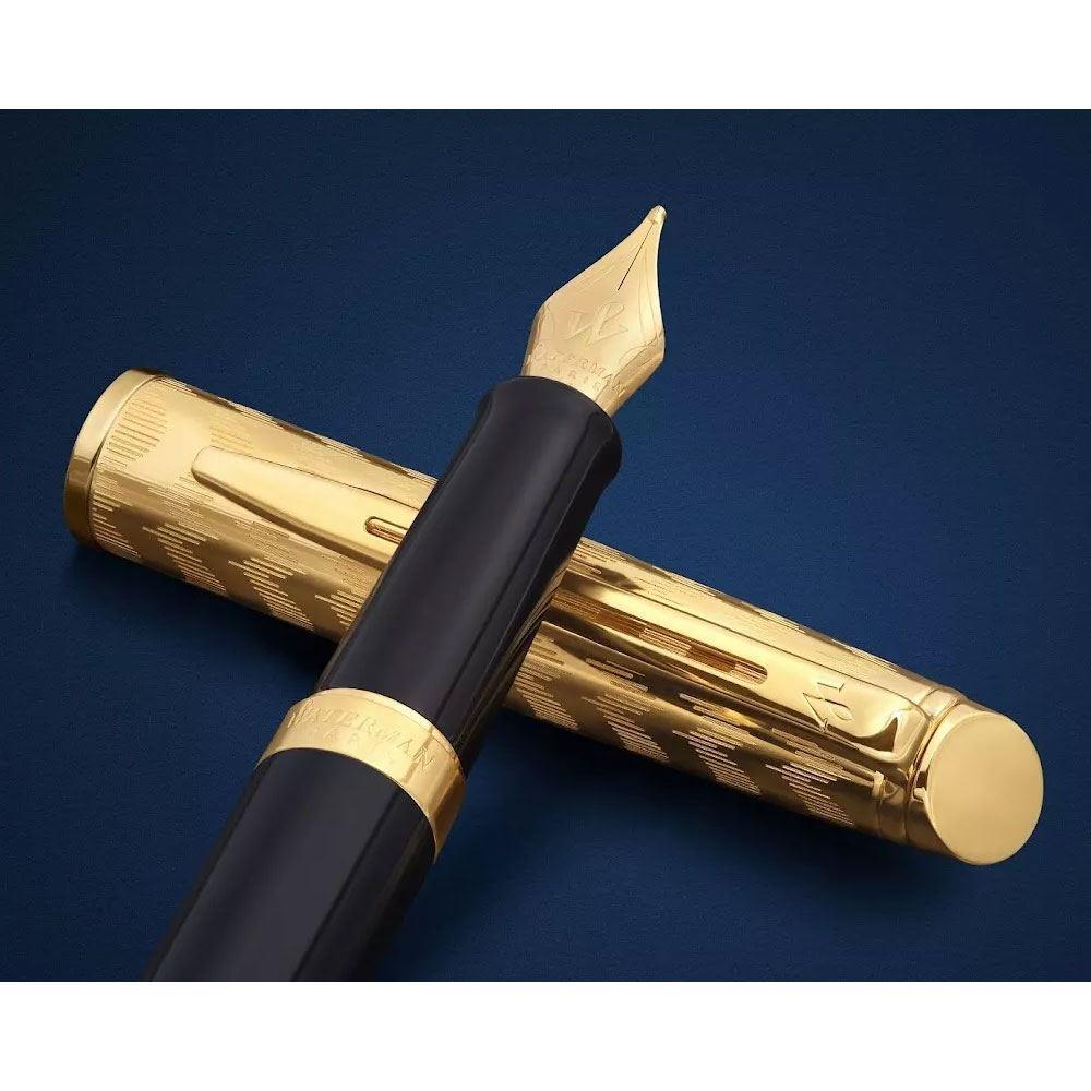 Waterman Hémisphère OPERA Collection Dolma Kalem M Uç Deluxe Black Gold Trim 2225135Waterman Hémisphère OPERA Collection Dolma Kalem M Uç Deluxe Black Gold Trim 2225135Dolma KalemWaterman
