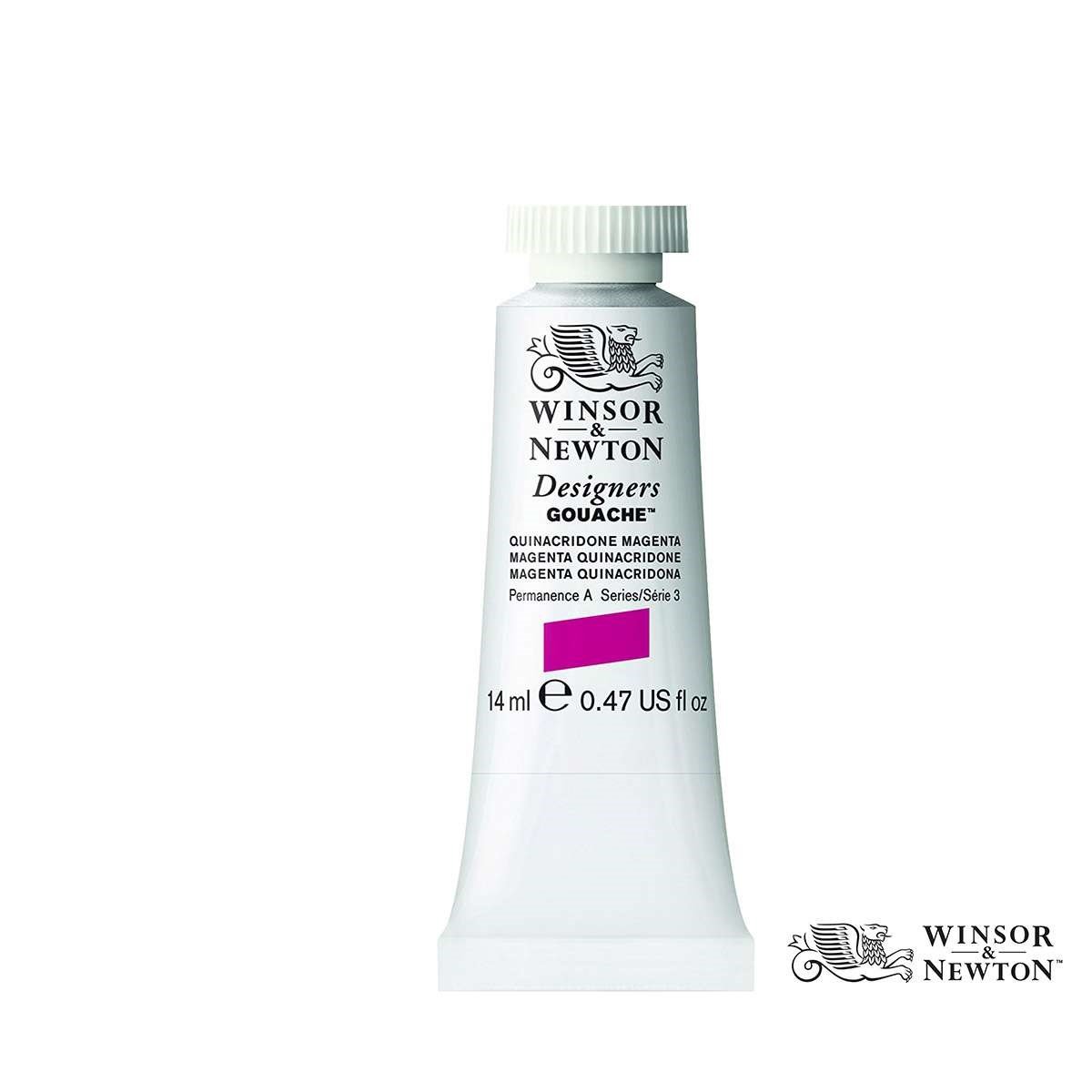 Winsor & Newton Designers Gouache Boya 14 ml Quinacridone Magenta Seri 3