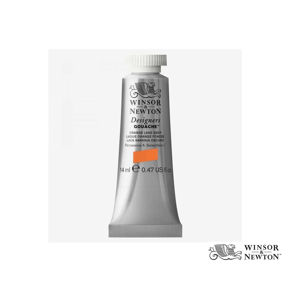 Winsor & Newton Designers Gouache Boya 14 ml Orange Lake Deep Seri 1