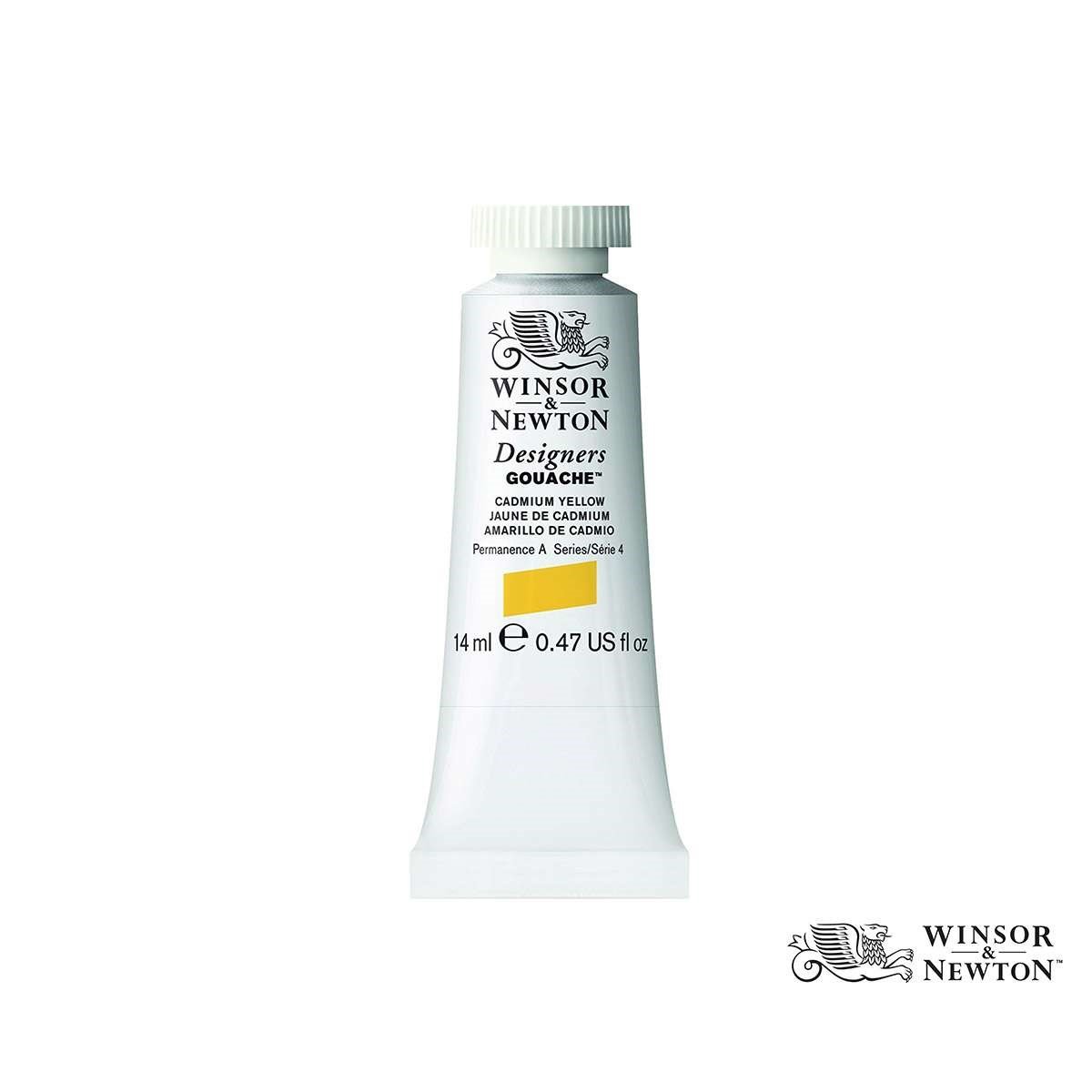 Winsor & Newton Designers Gouache Boya 14 ml Cadmium Yellow Seri 4