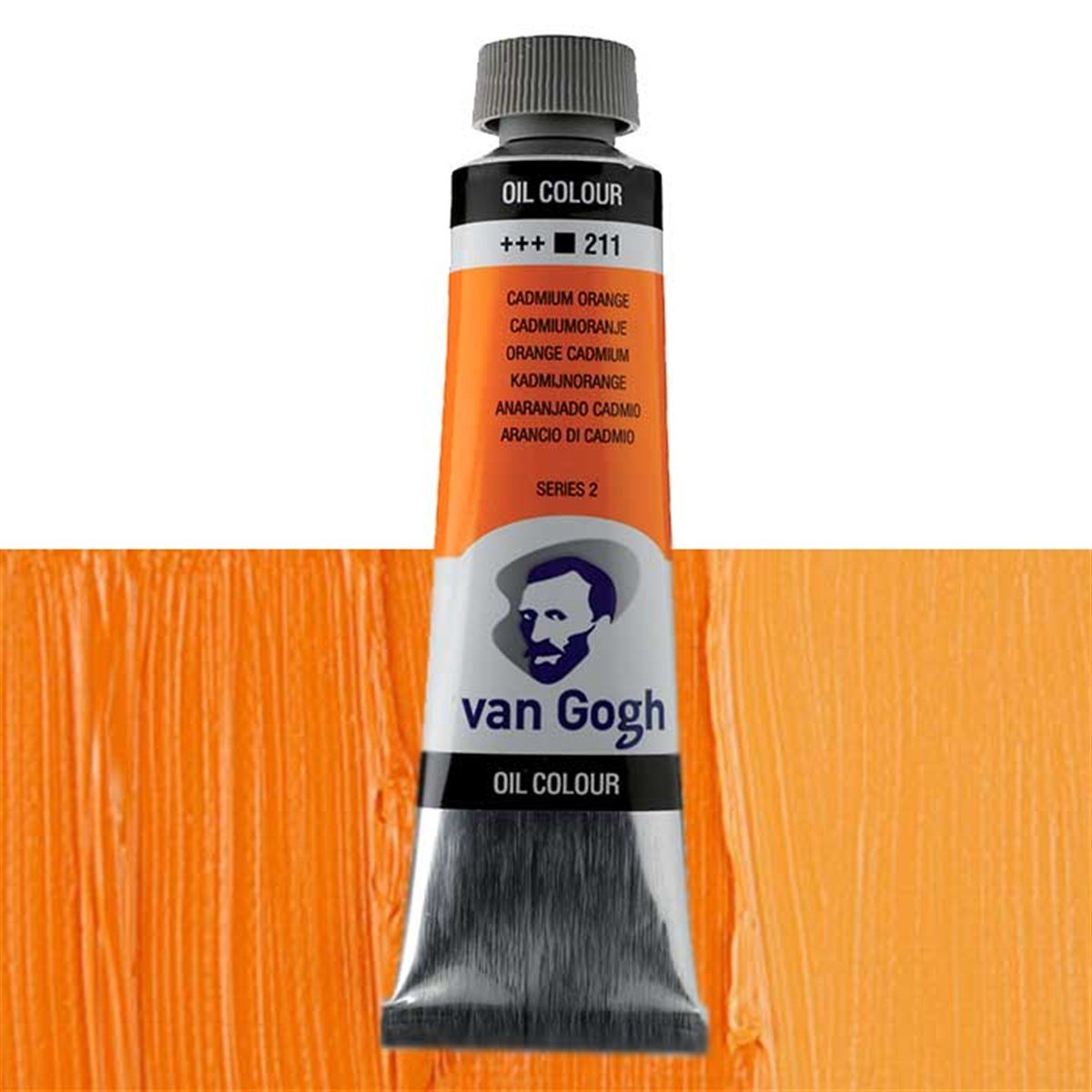 Van Gogh2052113Talens Van Gogh 40 ml Tüp Yağlı Boya Cadmium Orange Seri 2