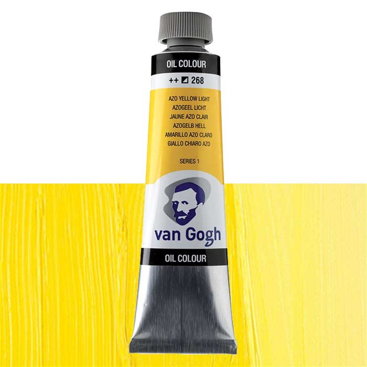 Van Gogh2052683Talens Van Gogh Yağlı Boya 200ml Seri:1 No:268 Azo Yellow Light
