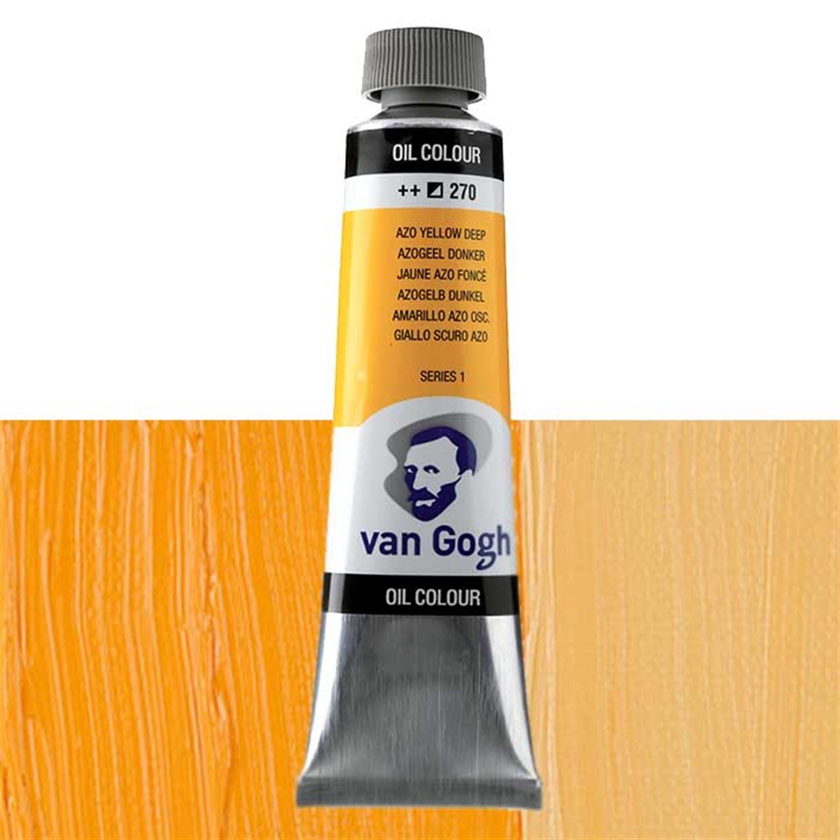 Van Gogh2052703Talens Van Gogh 40ml Yağlı Boya Seri:1 No:270 Azo Yellow Deep