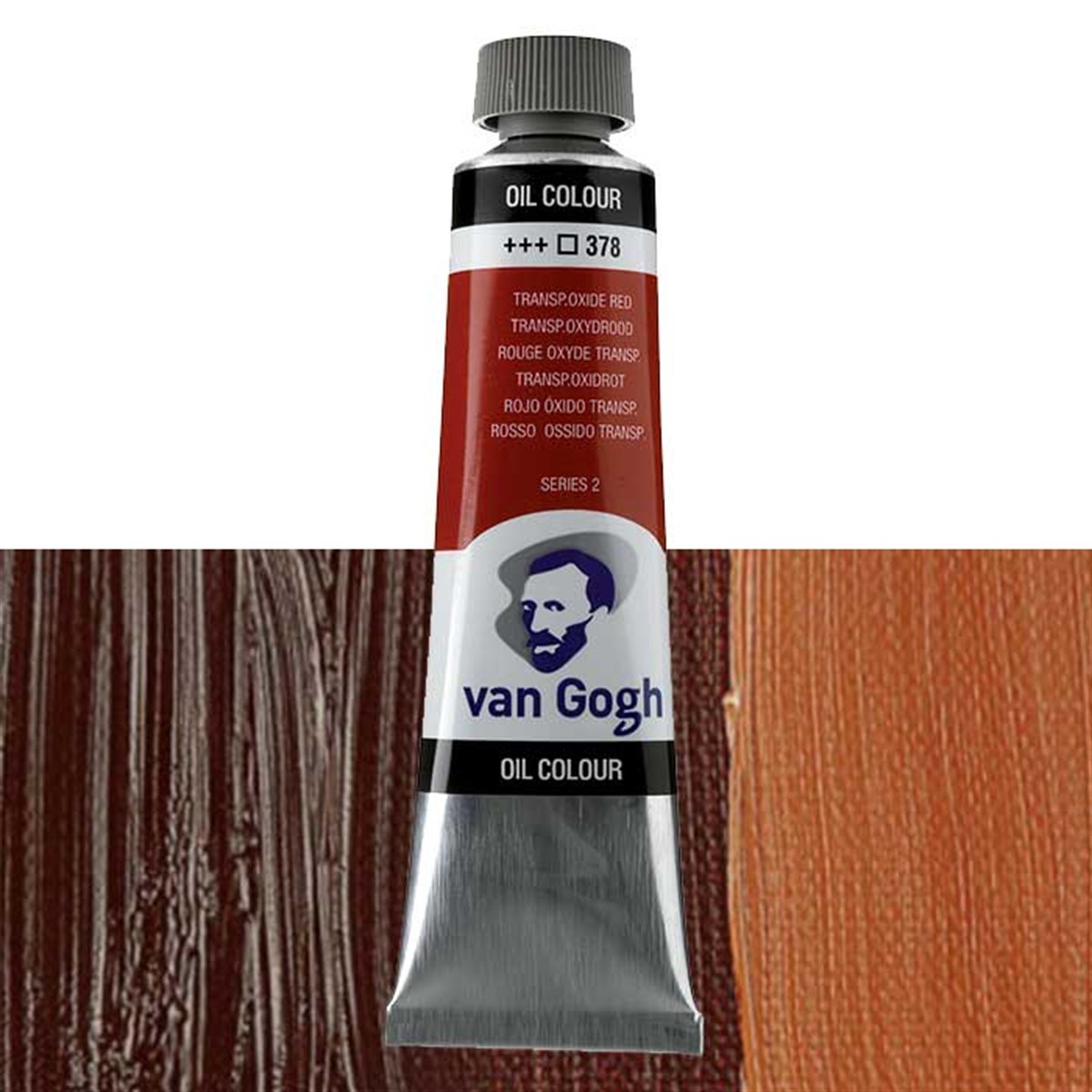 Van Gogh2053783Talens Van Gogh 40ml Yağlı Boya Seri:2 No:378 Transparent Oxide Red