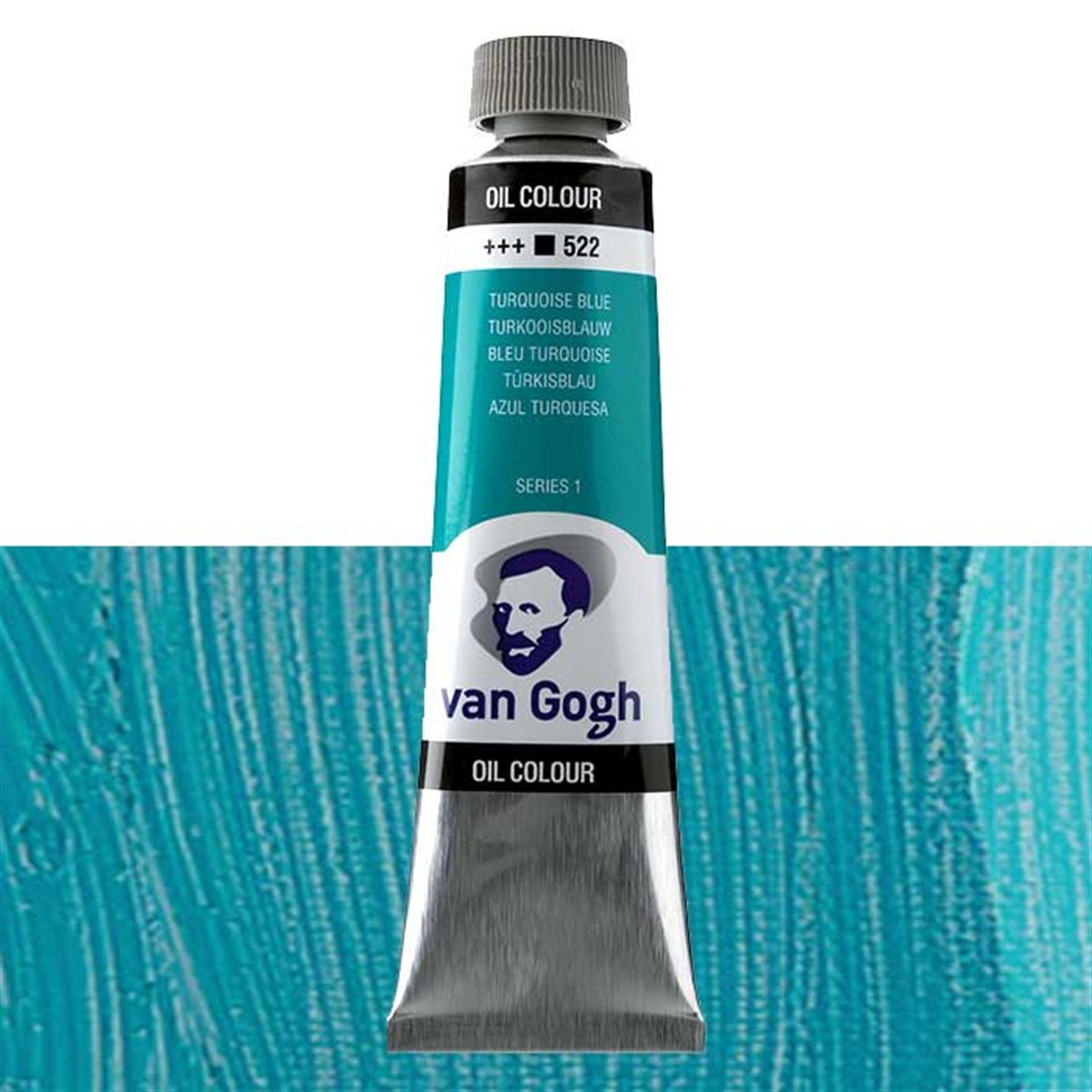 Van Gogh2055223Talens Van Gogh 40ml Yağlı Boya Seri:1 No:522 Turquise Blue