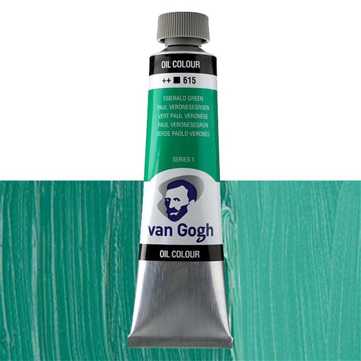 Van Gogh2056153Talens Van Gogh 40ml Yağlı Boya Seri:1 No:615 Emerald Green