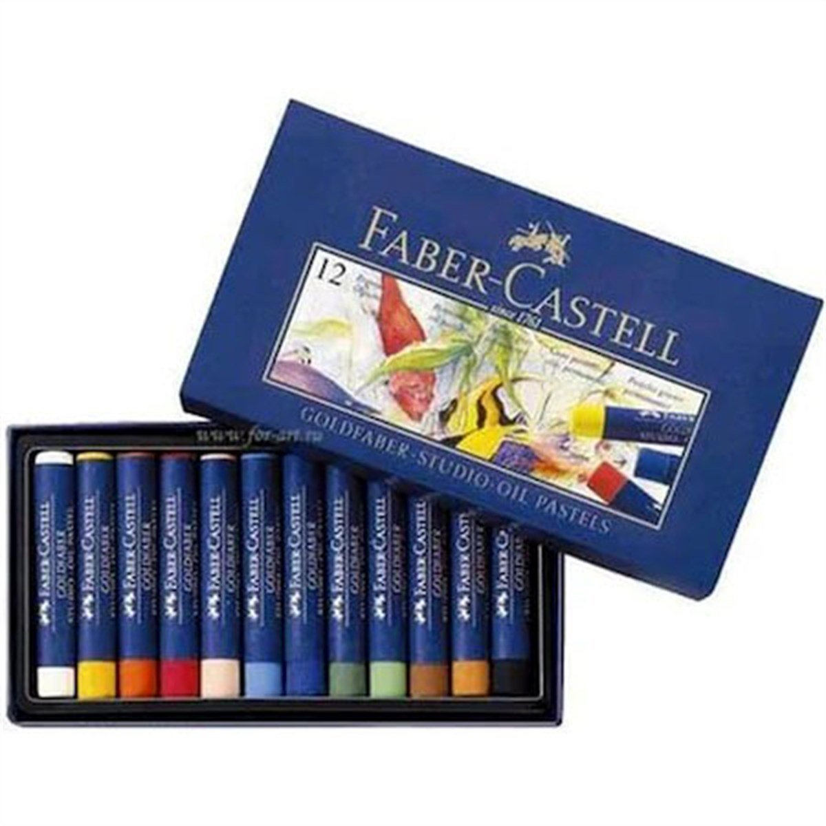 Faber Castell127012Faber Castell Creative Studio Yağlı Pastel Boya 12 Renk
