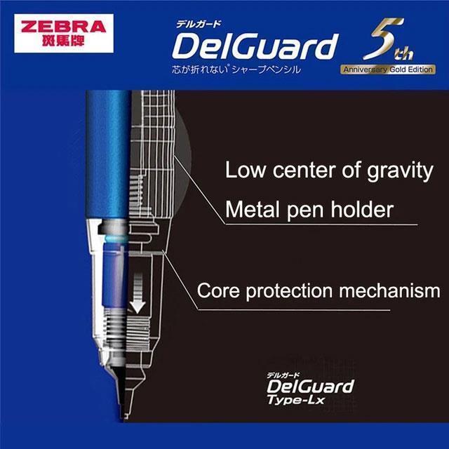 Zebra Delguard Versatil Kalem 0.7 Mavi-SiyahZebra Delguard Versatil Kalem 0.7 Mavi-SiyahVersatil Kalem (Uçlu)ZEBRA