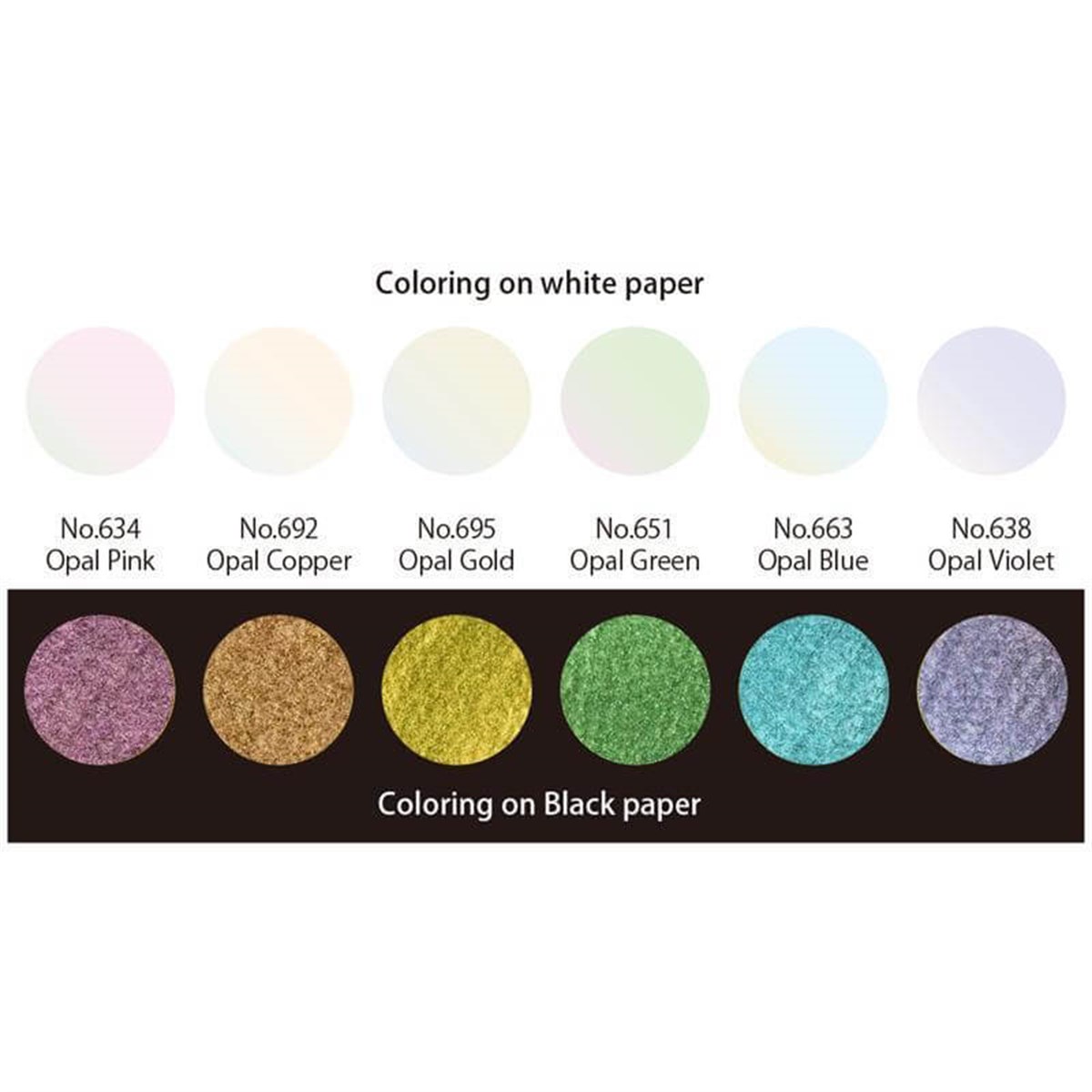Zig Kuretake Gansai Tambi Opal Colors Sulu Boya 6 RenkZig Kuretake Gansai Tambi Opal Colors Sulu Boya 6 RenkSulu Boya SetleriZig