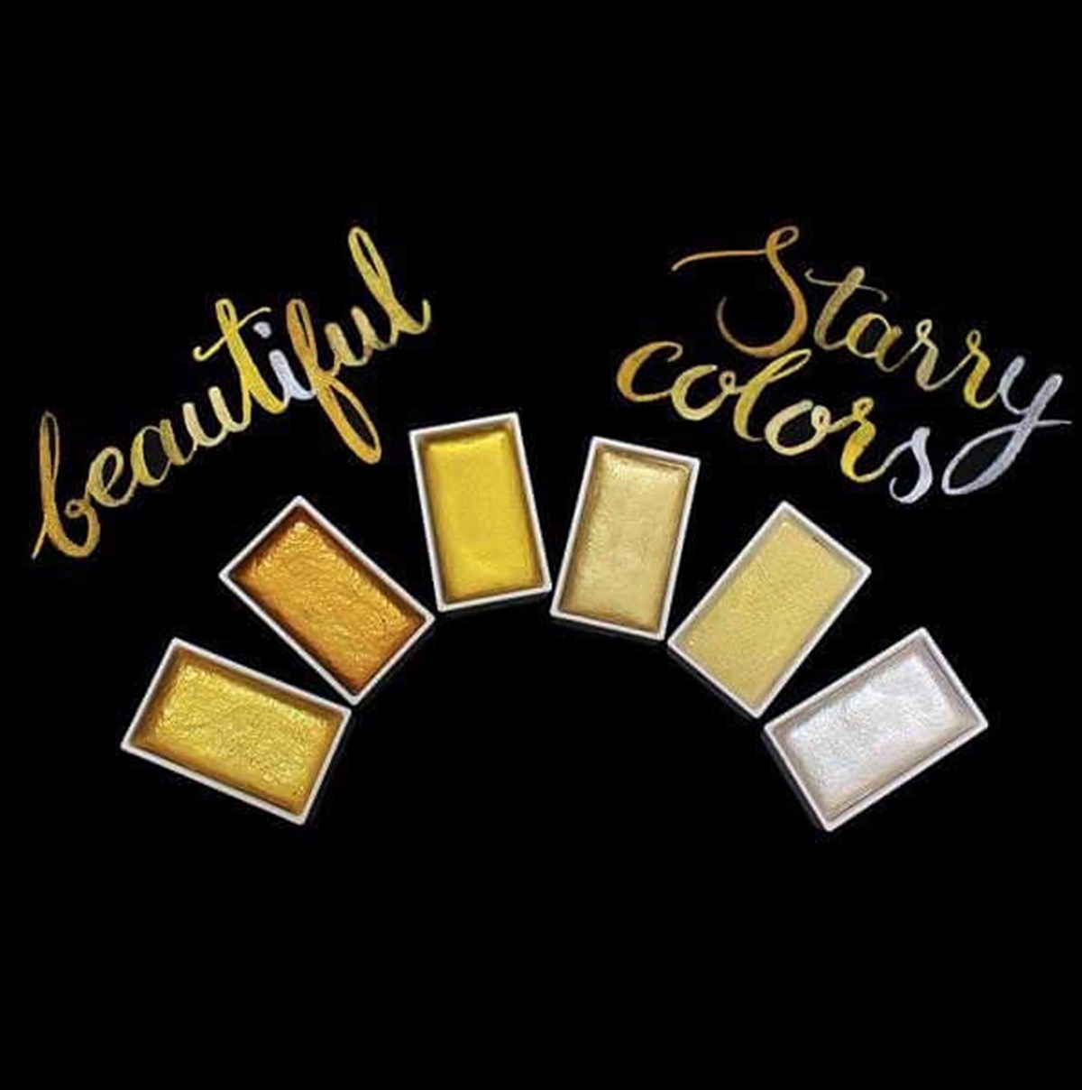 Zig Kuretake Gansai Tambi Starry Colors Yaldız Sulu Boya 6 RenkZig Kuretake Gansai Tambi Starry Colors Yaldız Sulu Boya 6 RenkSulu Boya SetleriZig