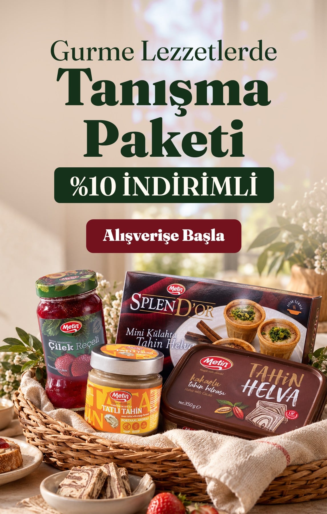 Metin Helva -Gurme Lezzetlerde Tanışma Paketi