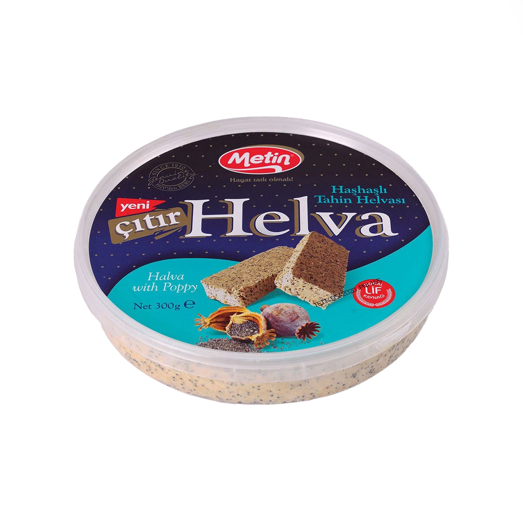 Metin Helva -Haşhaşlı Çıtır Helva 300 Gr 