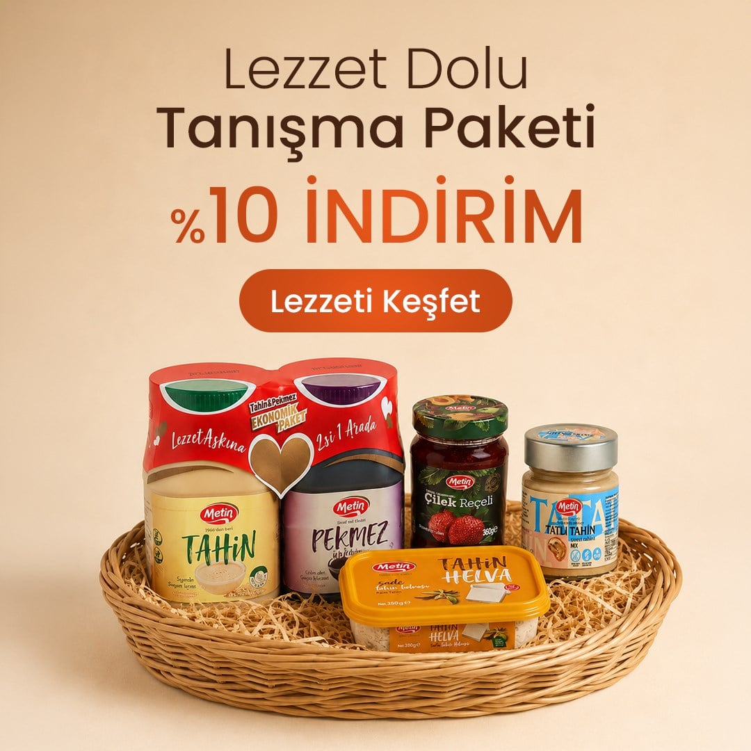 Metin Helva -Lezzet Dolu Tanışma Paketi