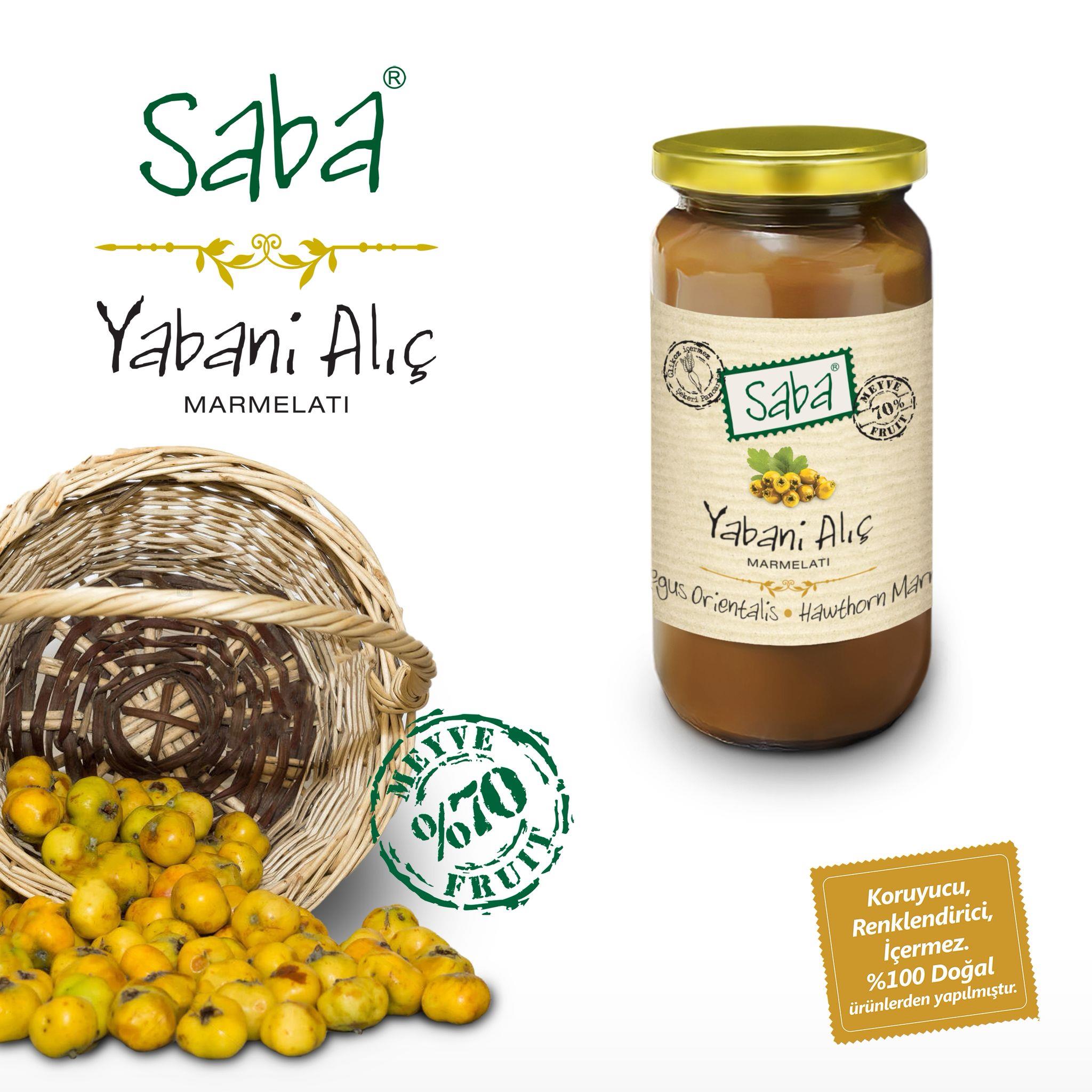 SabaSaba Yabani Alıç Marmelatı 270 Gr.
