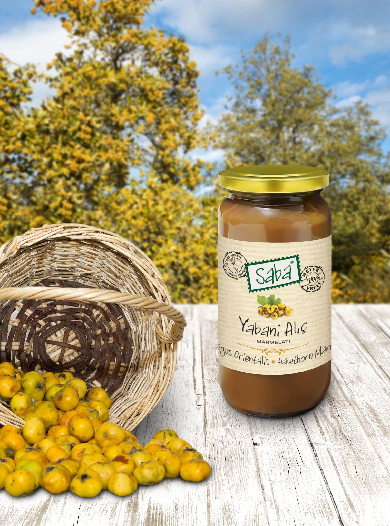 SabaSaba Yabani Alıç Marmelatı 270 Gr.
