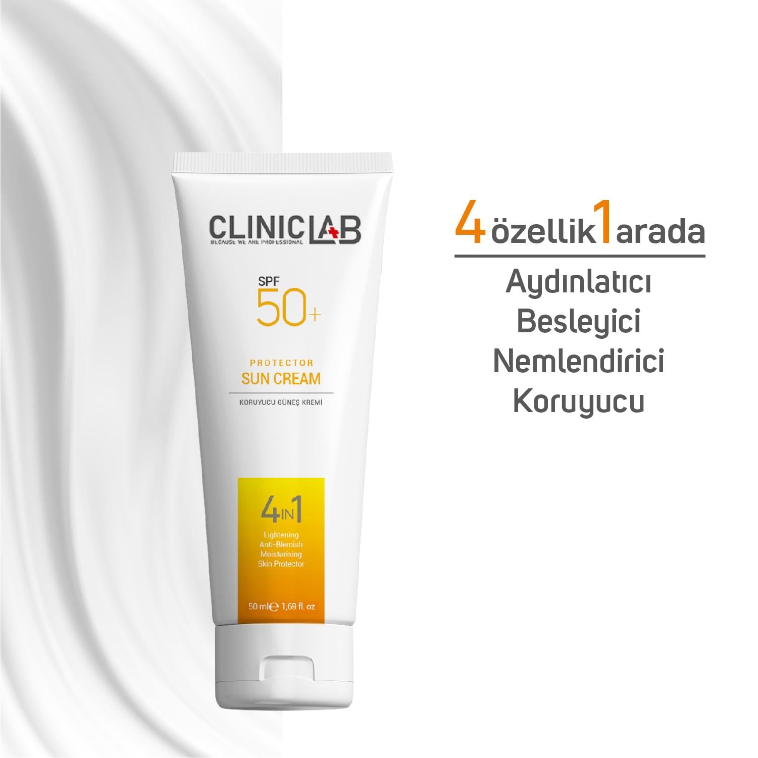 ClinicLab 50+ SPF Güneş Kremi 50 ml