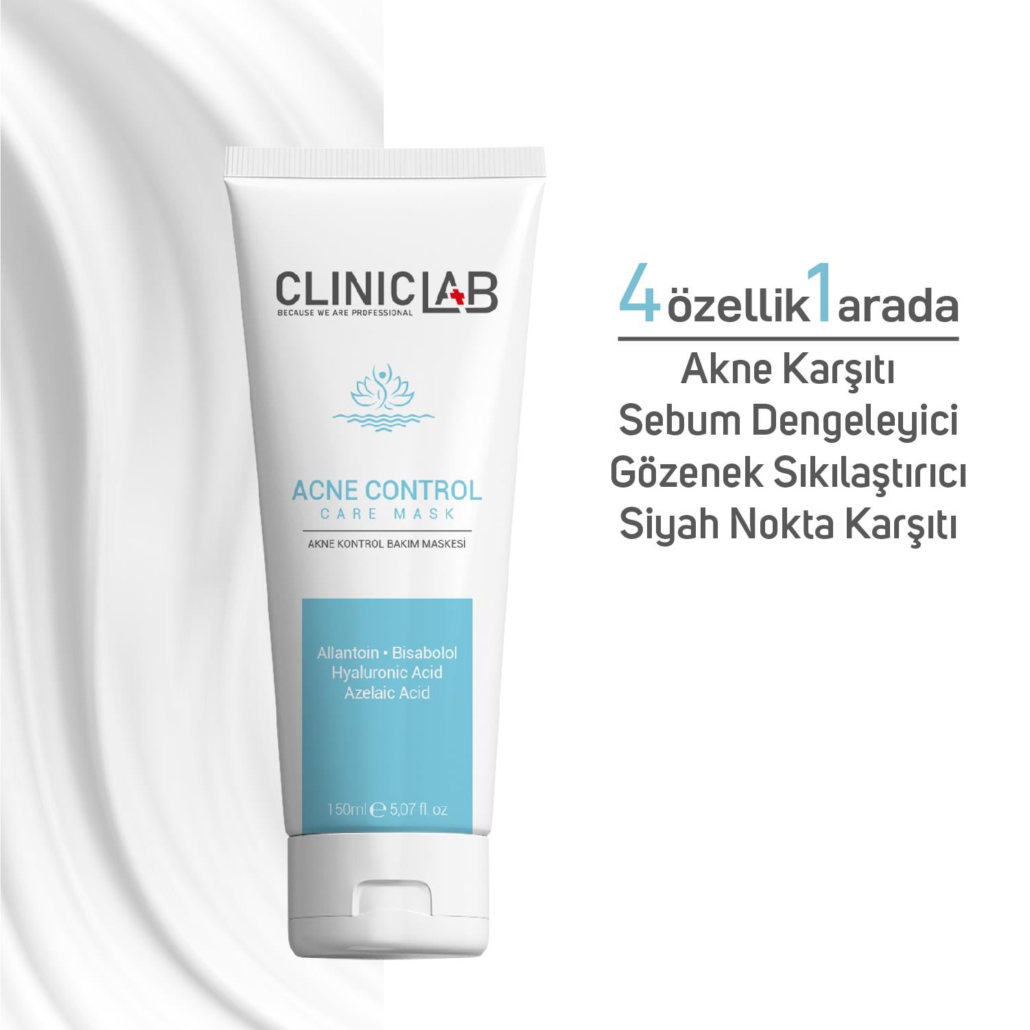 ClinicLab Akne Kontrol Bakım Maskesi 150 ml