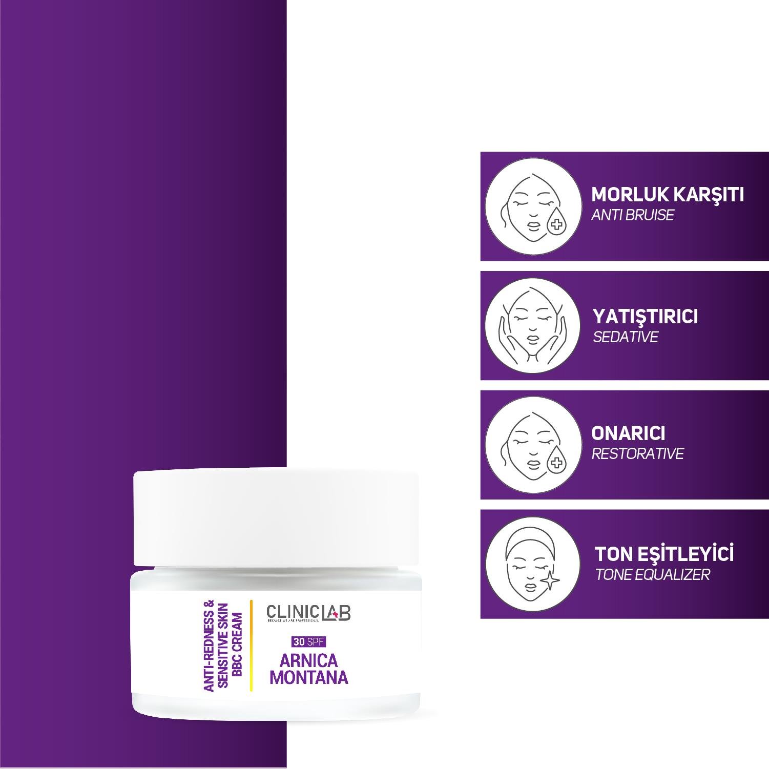 ClinicLab Pro+ Arnica Montana Yatıştırıcı Onarıcı Krem 50 ml