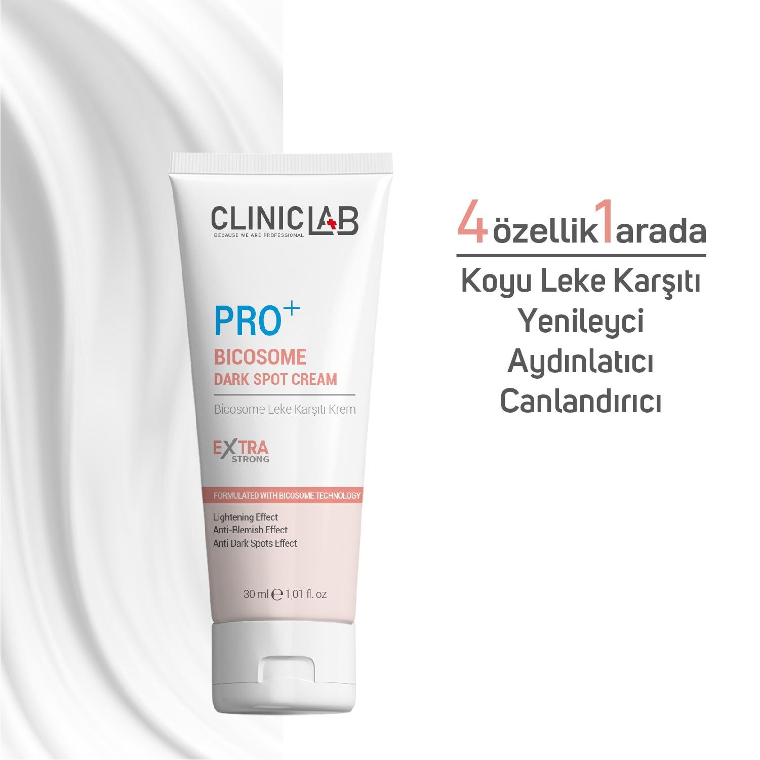 ClinicLab Pro+ Bicosome Koyu Lekelere Karşı Bakım Kremi