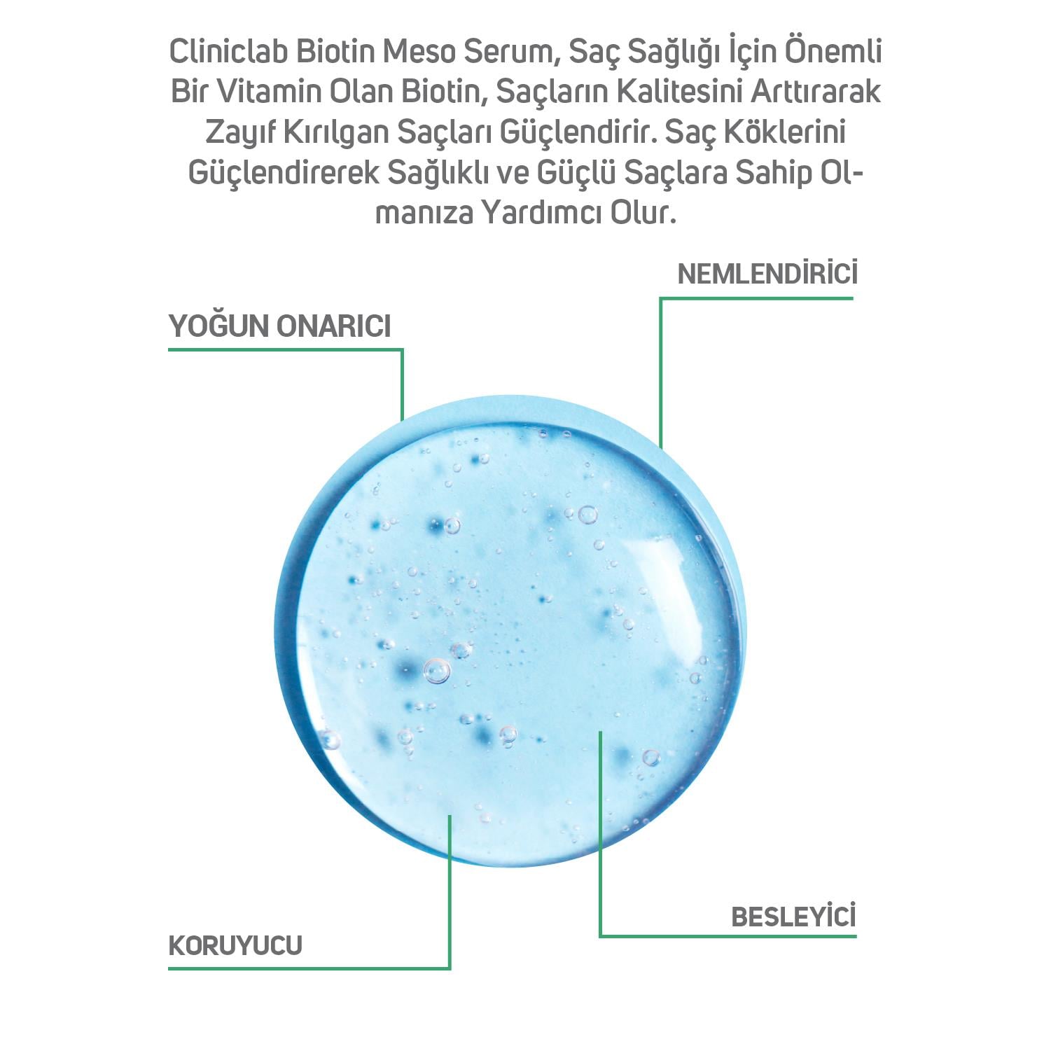 Cliniclab Pro+ Pure %10 Biotin Meso Serum 6 mL x 2 pcs  
