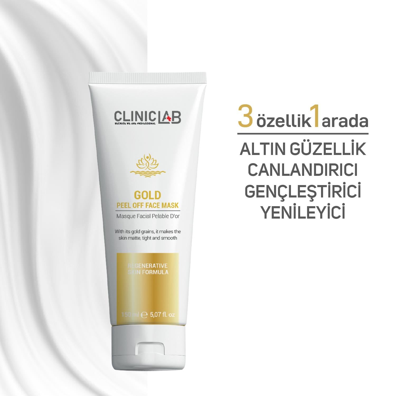 ClinicLab Pro+ Gold Peel of Face Mask 150ml