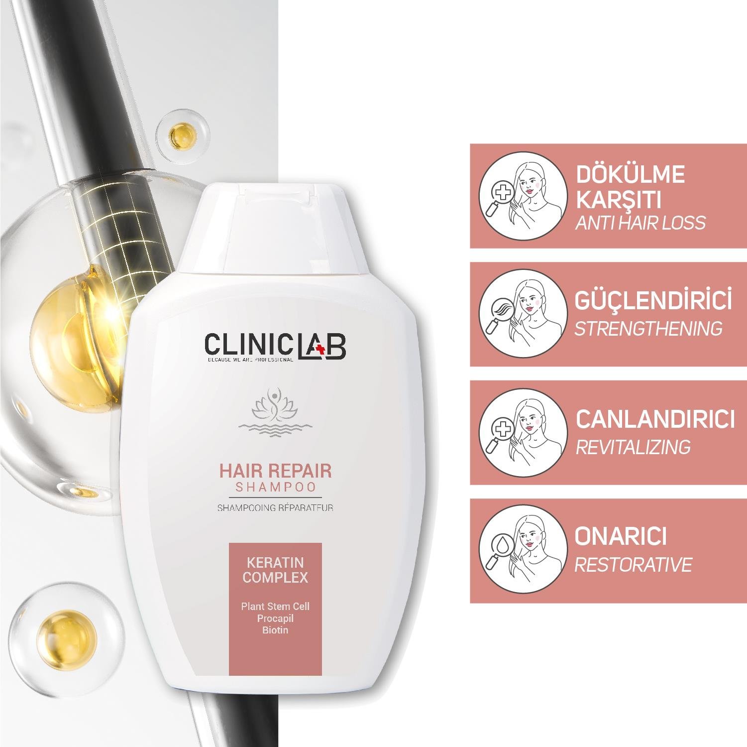 Cliniclab Hair Repair Shampoo 300 mL