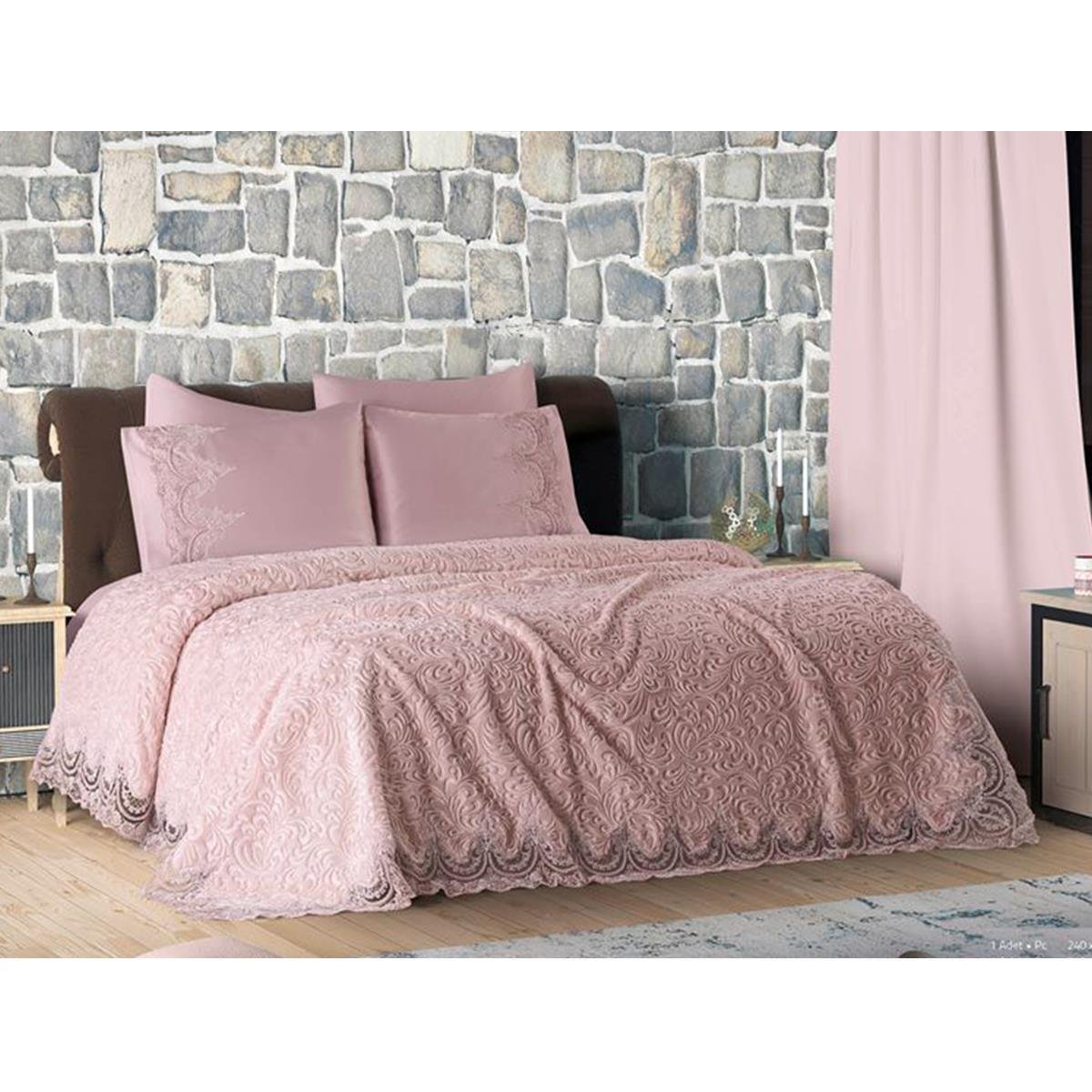 Çift Kişilik BattaniyeARMES HOME1HİLAL TEKSTİL VE DERİ ÜRÜNLERİ GIDA SAN. TİC. LTD. ŞTİ.ARMES HOME ELİT BATTANİYE SETİ ÇİFT KİŞİLİK