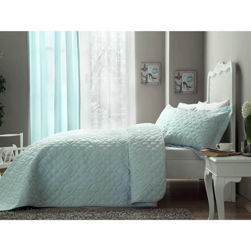 Çift Kişilik Yatak ÖrtüsüTAÇTACVERNİTA91872HİLAL TEKSTİL VE DERİ ÜRÜNLERİ GIDA SAN. TİC. LTD. ŞTİ.TAÇ COREY YATAK ÖRTÜSÜ ÇİFT KİŞİLİK