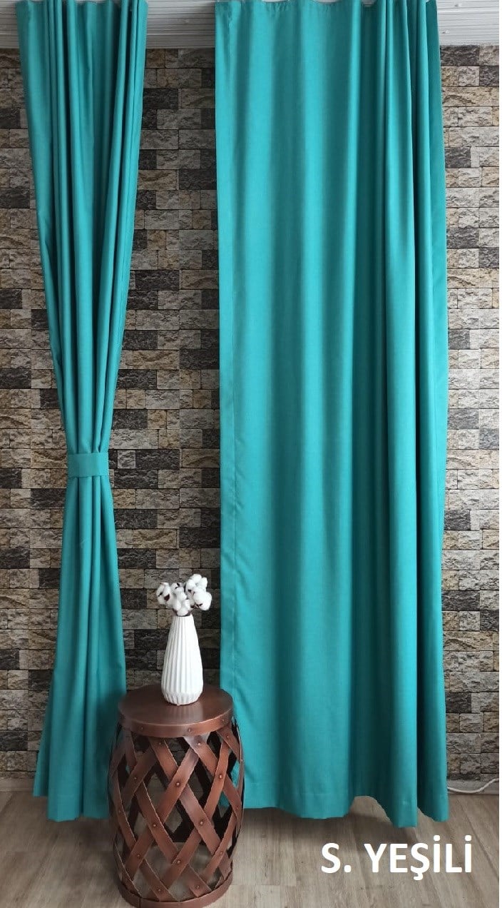 Düz Renk Fon PerdePİERRE CARDİNDOKUFON06HİLAL TEKSTİL VE DERİ ÜRÜNLERİ GIDA SAN. TİC. LTD. ŞTİ.PİERRE CARDİN DOKUFON 06 DÜZ RENK FON PERDE / 9 RENK SEÇENEĞİ / ÖLÇÜNÜZE ÖZEL DİKİM