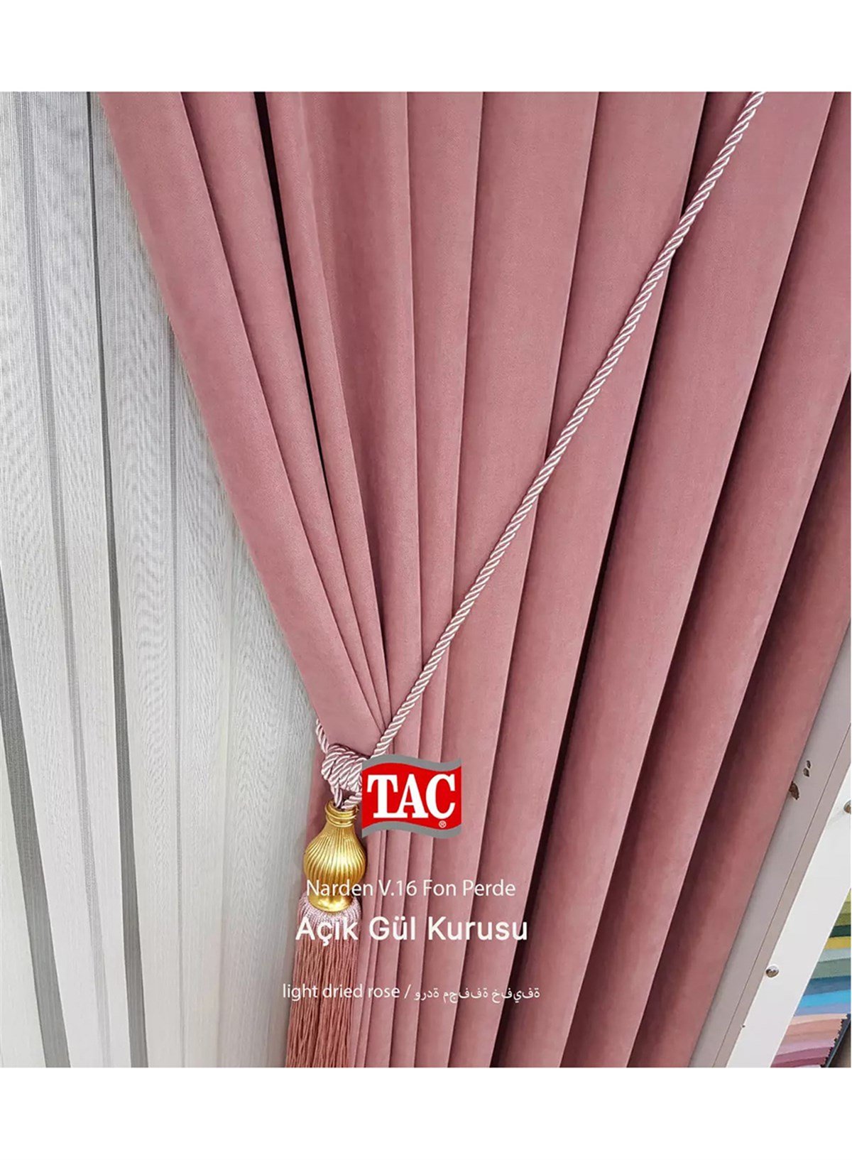 Düz Renk Fon PerdeTAÇ PERDE14000002HİLAL TEKSTİL VE DERİ ÜRÜNLERİ GIDA SAN. TİC. LTD. ŞTİ.TAÇ NARDEN SOFT KUMAŞ PETEK DOKULU FON PERDE 33 RENK SEÇENEĞİ