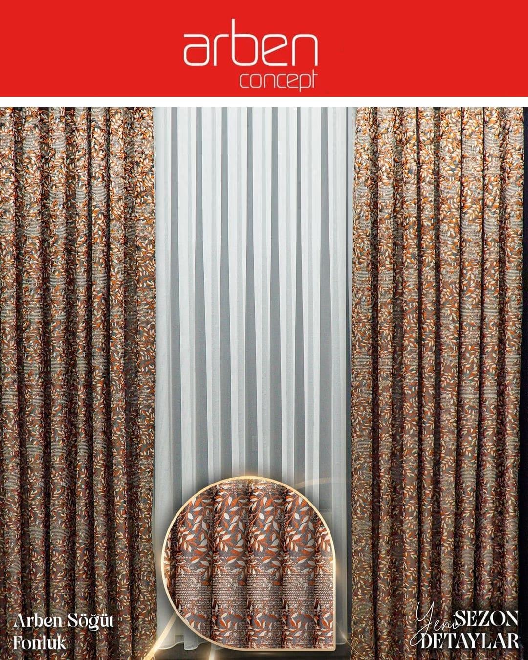 Pano Fon PerdeARBEN001HİLAL TEKSTİL VE DERİ ÜRÜNLERİ GIDA SAN. TİC. LTD. ŞTİ.ARBEN CONCEPT SÖĞÜT PANO FON PERDE