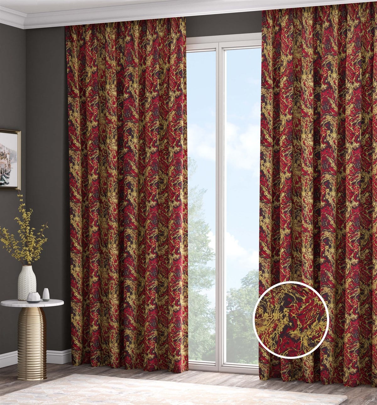 Pano Fon PerdeNAR09182671HİLAL TEKSTİL VE DERİ ÜRÜNLERİ GIDA SAN. TİC. LTD. ŞTİ.NAR BLAKE PANO FON PERDE
